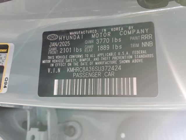2025 HYUNDAI VENUE SEL KMHRC8A36SU372424
