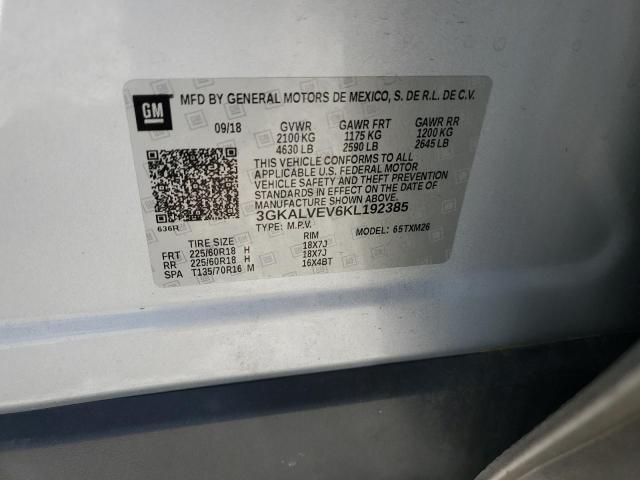 2019 GMC TERRAIN SL - 3GKALVEV6KL192385