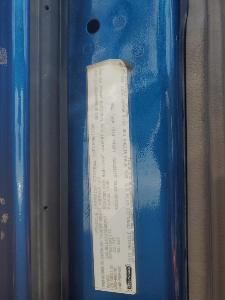 Lot #3268233020 2016 FREIGHTLINER CASCADIA 1