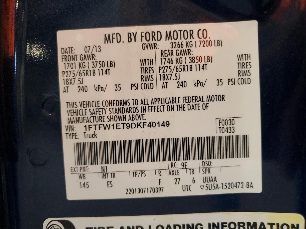 FORD F-150 SUPERCREW