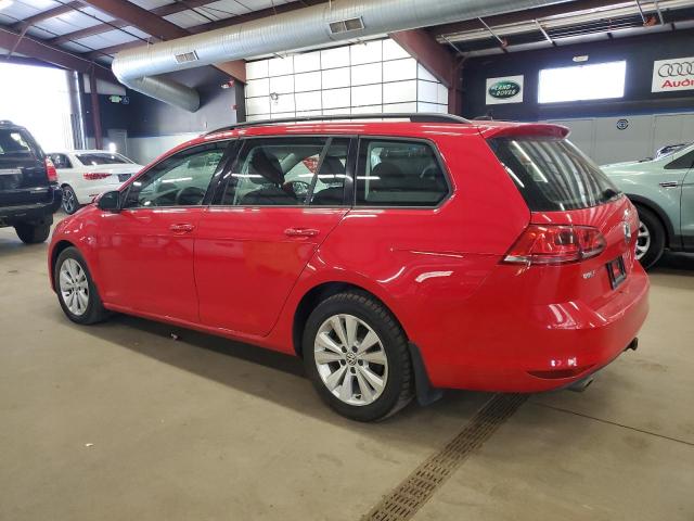VOLKSWAGEN GOLF SPORT 2017 red  gas 3VW017AU8HM514367 photo #3