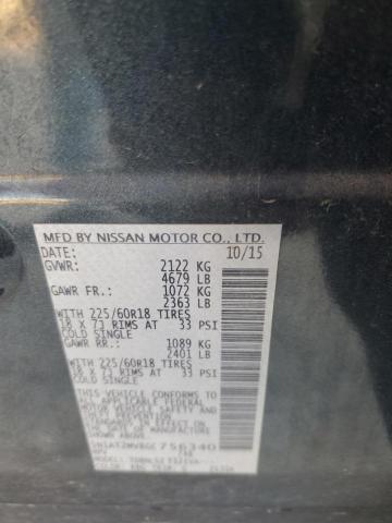 2016 NISSAN ROGUE S - 5N1AT2MV8GC756340