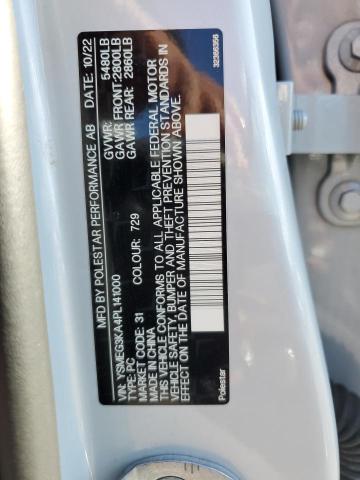 2023 POLESTAR 2 - YSMEG3KA4PL141000