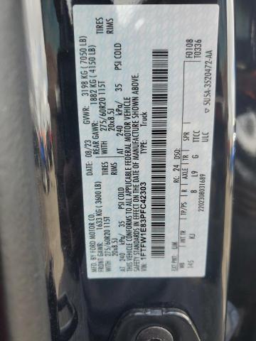 2023 FORD F150 SUPER #3284712962