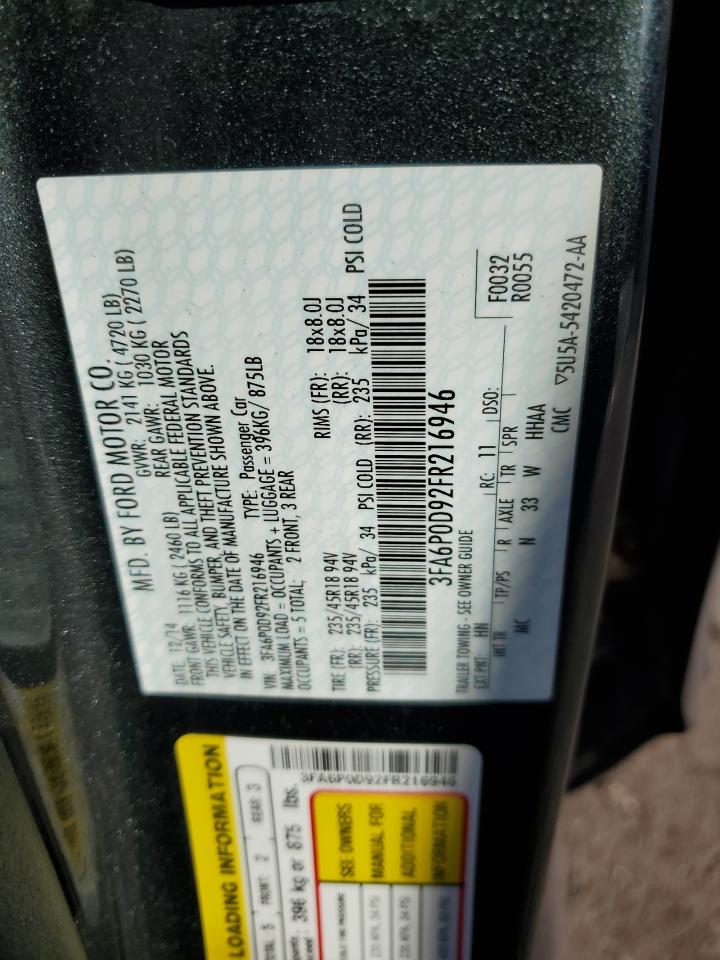 FORD FUSION TITANIUM