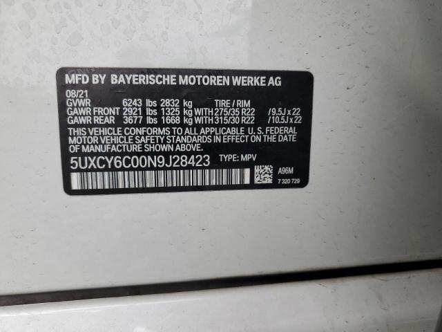 2022 BMW X6 XDRIVE4 #3283767450