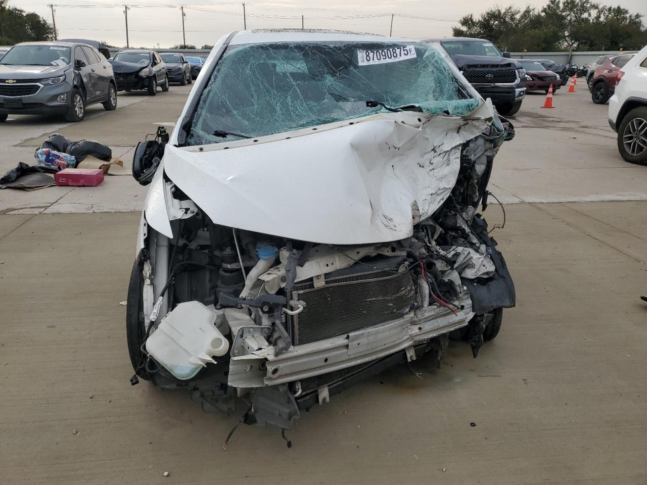 Lot #3305725745 2015 HONDA FIT EX