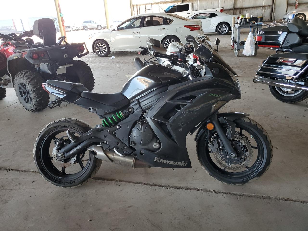 Salvage Kawasaki Ex