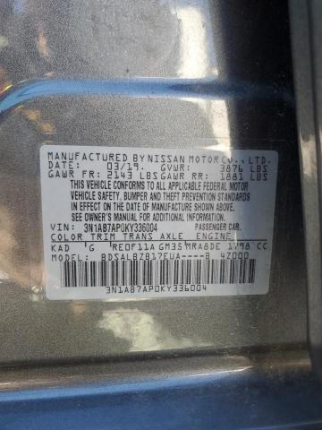 2019 NISSAN SENTRA S 3N1AB7AP0KY336004