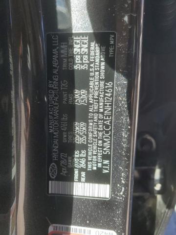 2022 HYUNDAI TUCSON SEL - 5NMJCCAE1NH124616