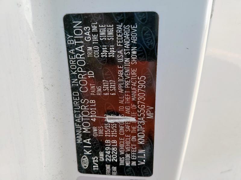 2016 KIA SOUL + - KNDJP3A55G7307905