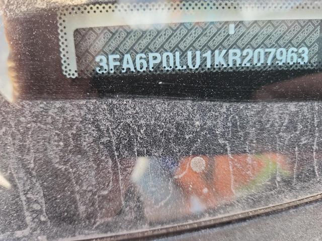 2019 FORD FUSION SE - 3FA6P0LU1KR207963