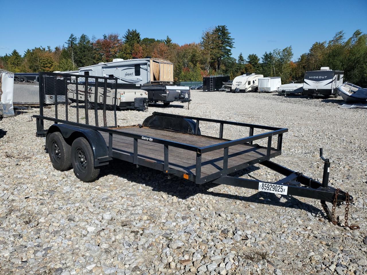 Lot #3269085095 2024 CARRY-ON TRAILER