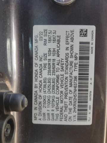 2022 HONDA CR-V EX - 2HKRW2H57NH637396