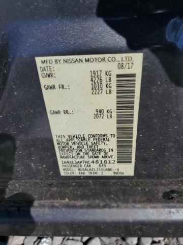 2017 NISSAN ALTIMA 2.5 - 1N4AL3AP7HC481812