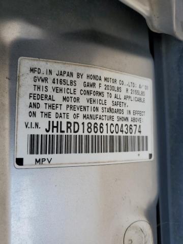 2001 HONDA CR-V EX #3265180980