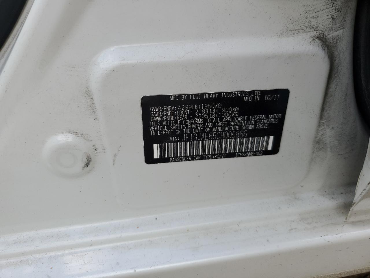 SUBARU IMPREZA PREMIUM