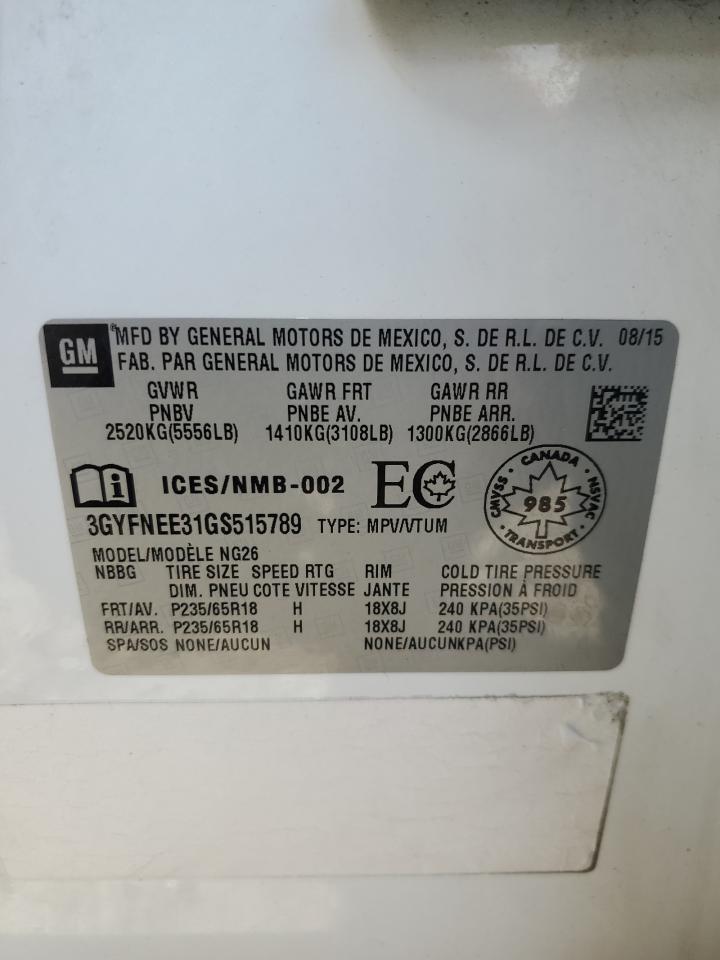 CADILLAC SRX LUXURY COLLECTION