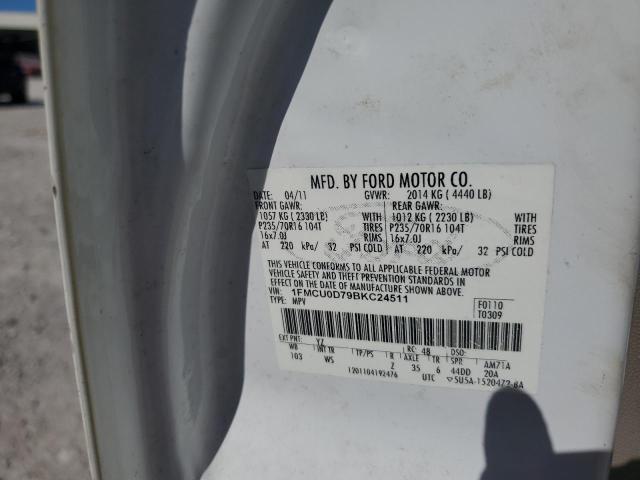 2011 FORD ESCAPE XLT #3297117503