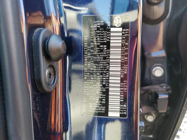 2022 TOYOTA COROLLA LE #3310487042