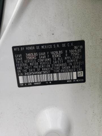 2019 HONDA FIT LX #3294487516