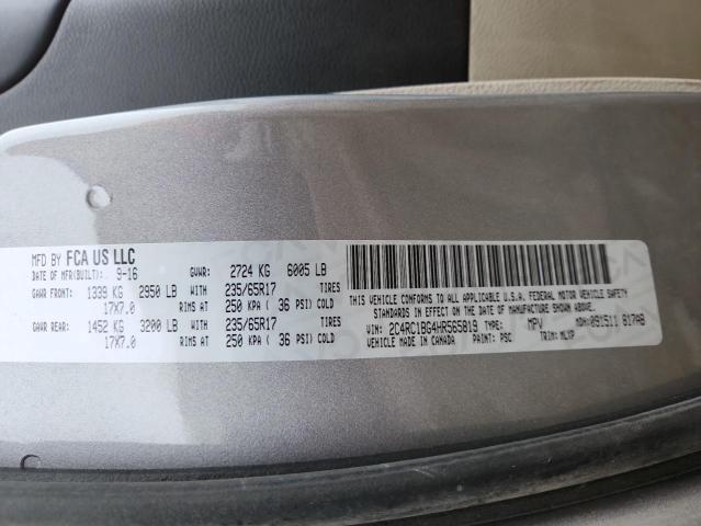 2017 CHRYSLER PACIFICA T #3281435987