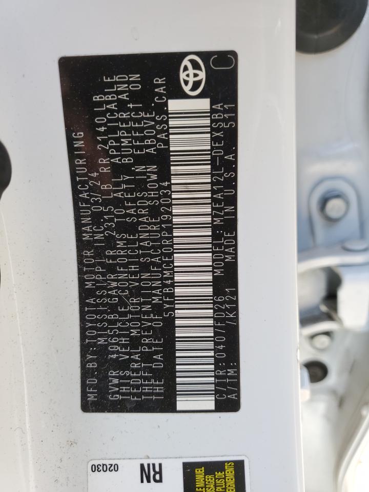 TOYOTA COROLLA NIGHT SHADE