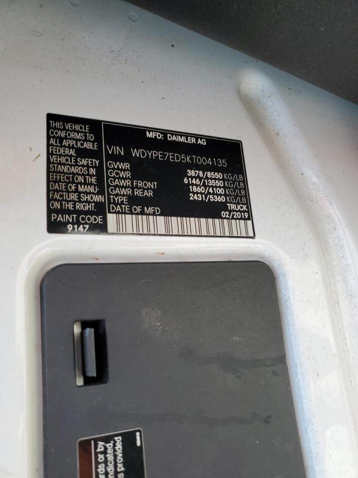 Lot #3274659840 2019 FREIGHTLINER SPRINTER