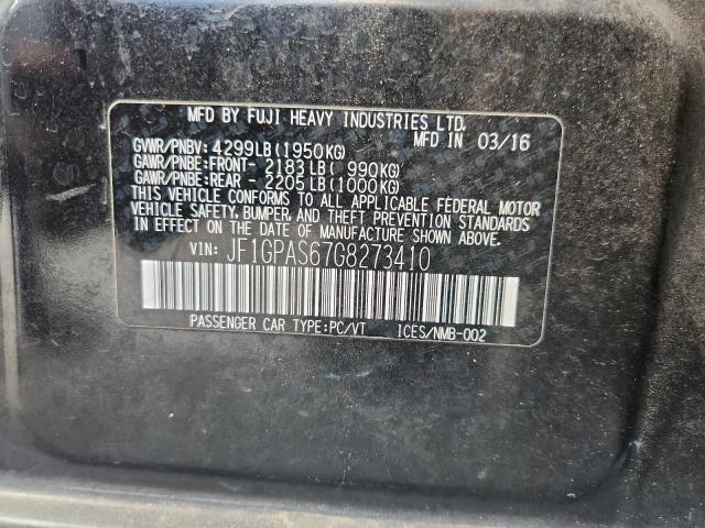 2016 SUBARU IMPREZA SP - JF1GPAS67G8273410