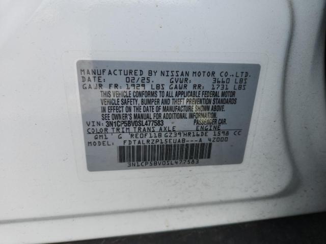 2025 NISSAN KICKS PLAY 3N1CP5BV0SL477583