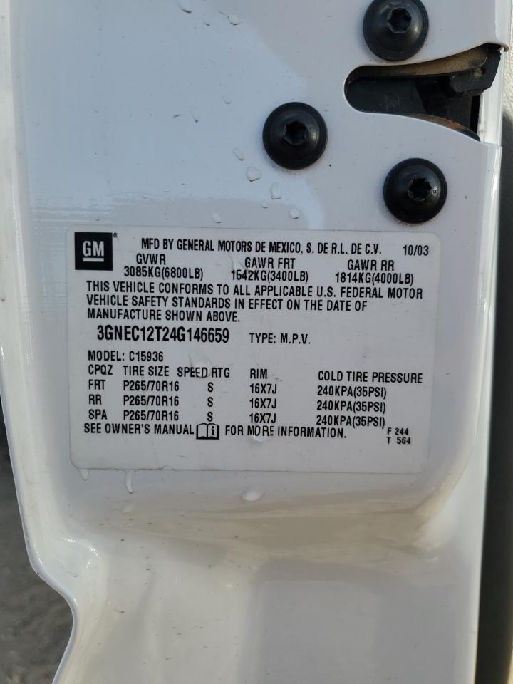 Lot #3287776096 2004 CHEVROLET AVALANCHE