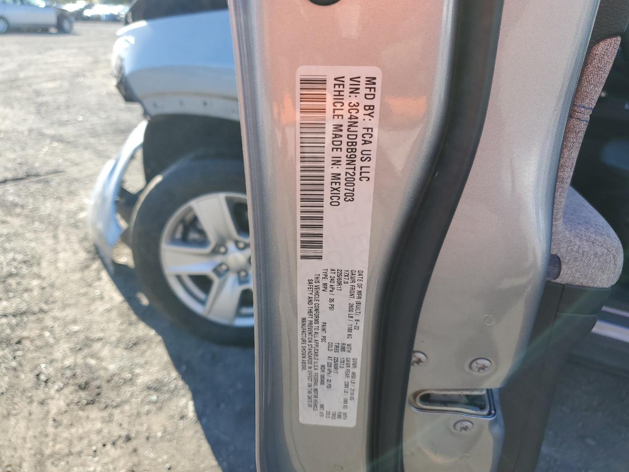 Lot #3302851921 2022 JEEP COMPASS LA