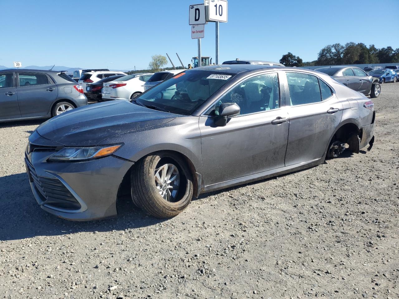 Lot #3298146289 2021 TOYOTA CAMRY LE