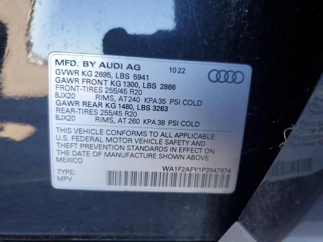 2023 AUDI Q5 E PREST - WA1F2AFY1P2047974