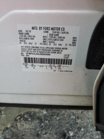 2018 FORD EDGE SEL 2FMPK4J84JBB69888