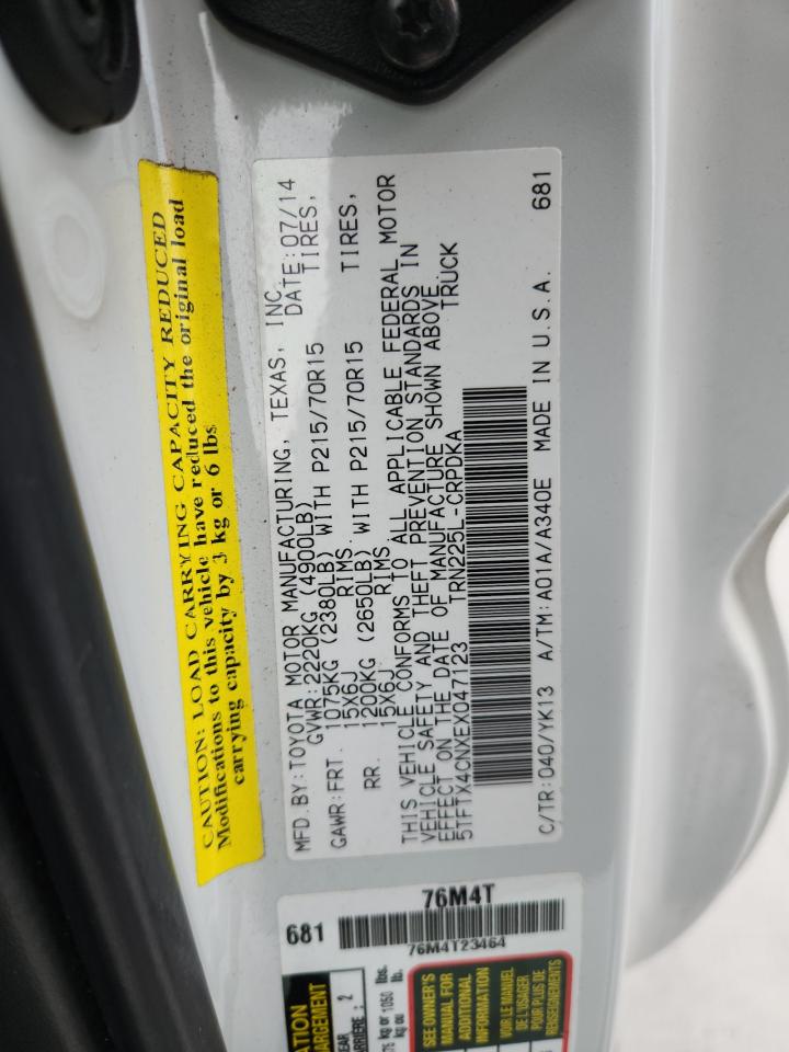 TOYOTA TACOMA ACCESS CAB