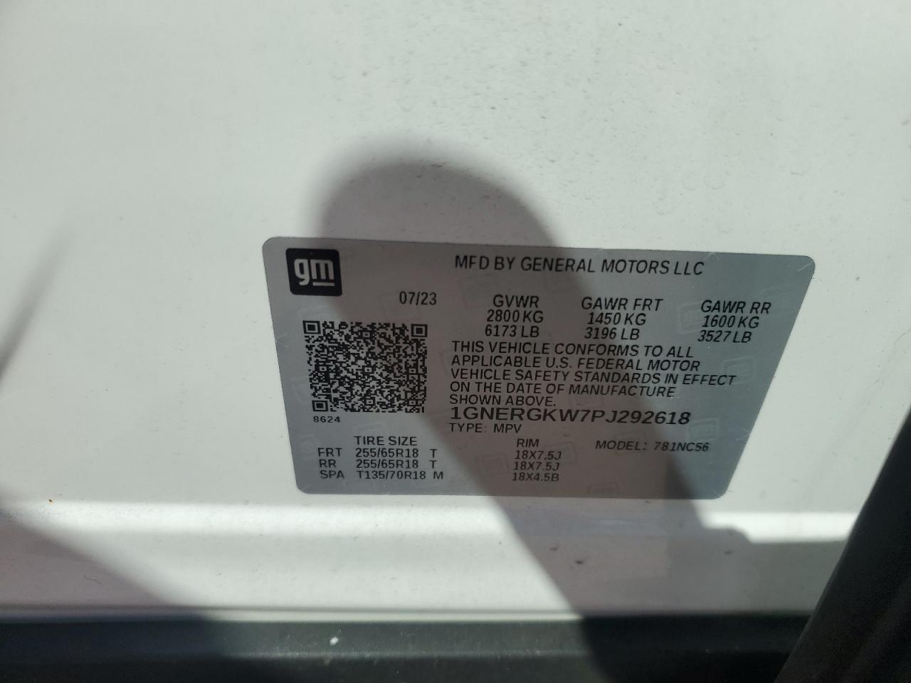 CHEVROLET TRAVERSE LT