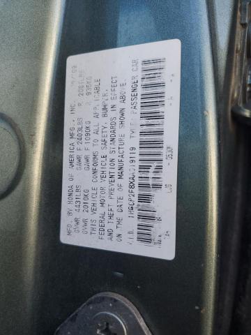 2010 HONDA ACCORD EXL - 1HGCP2F8XAA019119