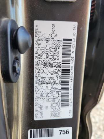 2012 TOYOTA TACOMA DOU #3291363142