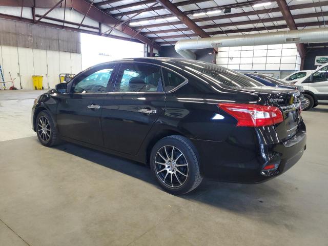 NISSAN SENTRA S 2019 black  gas 3N1AB7AP4KY404899 photo #3