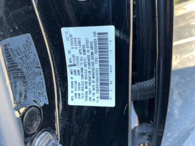 2016 HONDA ACCORD SPO - 1HGCR2F54GA140253