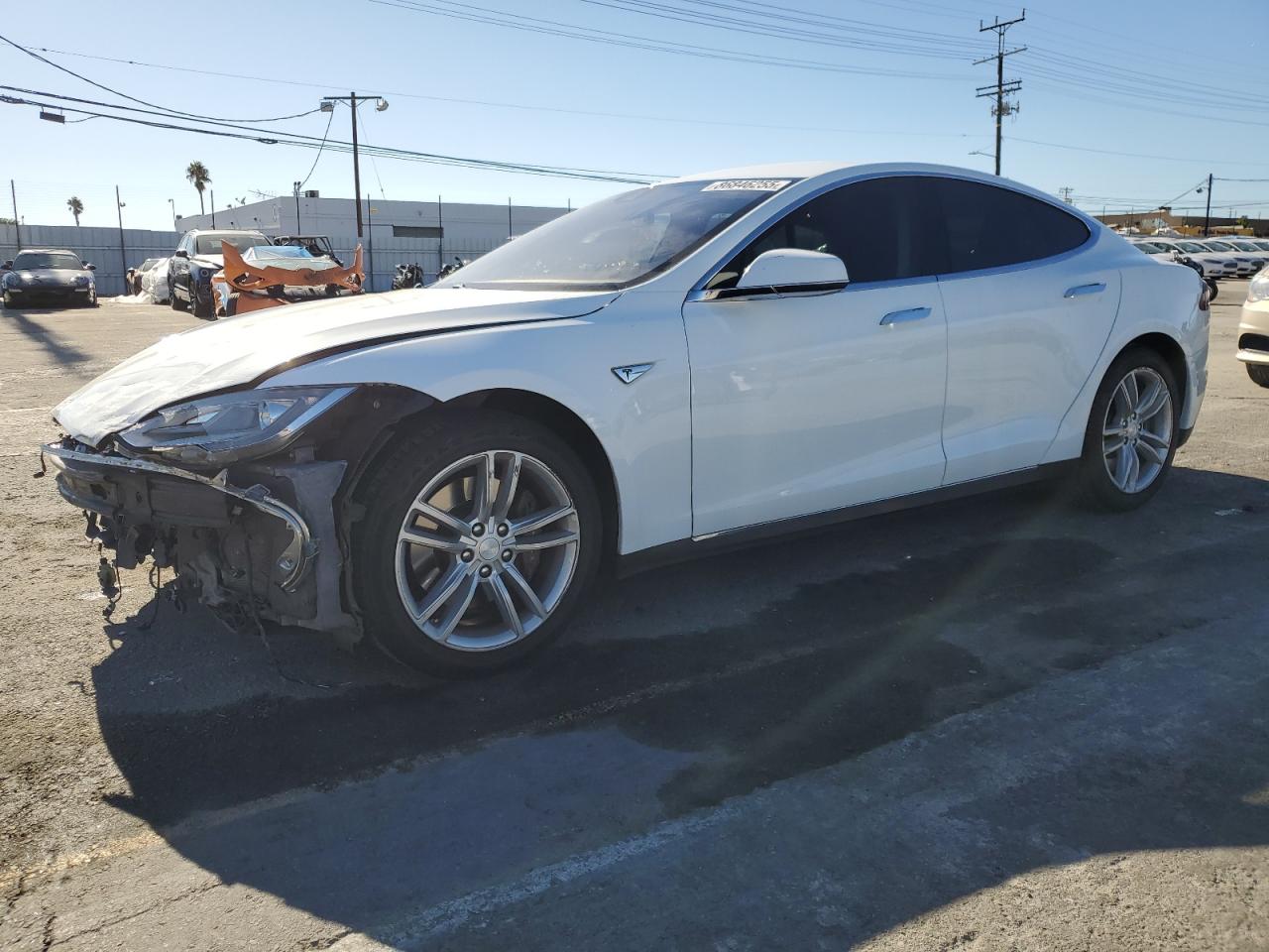 Lot #3290299221 2015 TESLA MODEL S 70