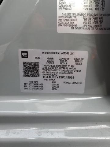 2025 GMC SIERRA K25 - 1GT4UPEY1SF145058