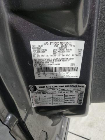 2013 FORD F150 SUPER - 1FTFW1CT2DFD30200