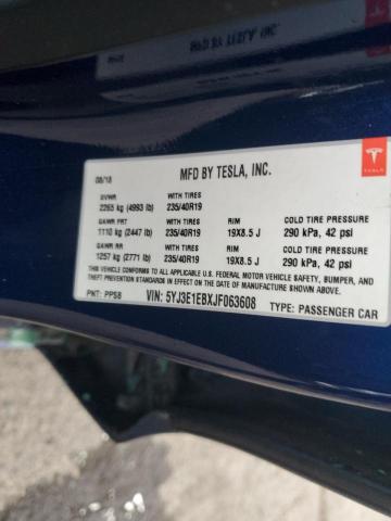 2018 TESLA MODEL 3 - 5YJ3E1EBXJF063608