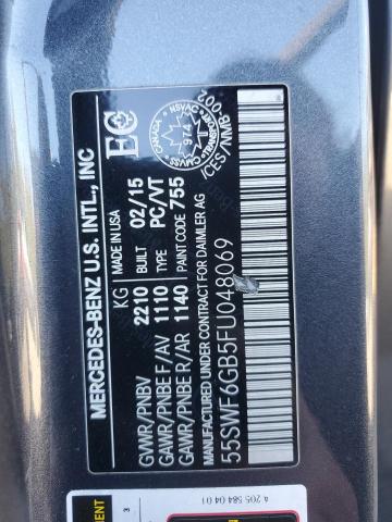 2015 MERCEDES-BENZ C 400 4MAT - 55SWF6GB5FU048069