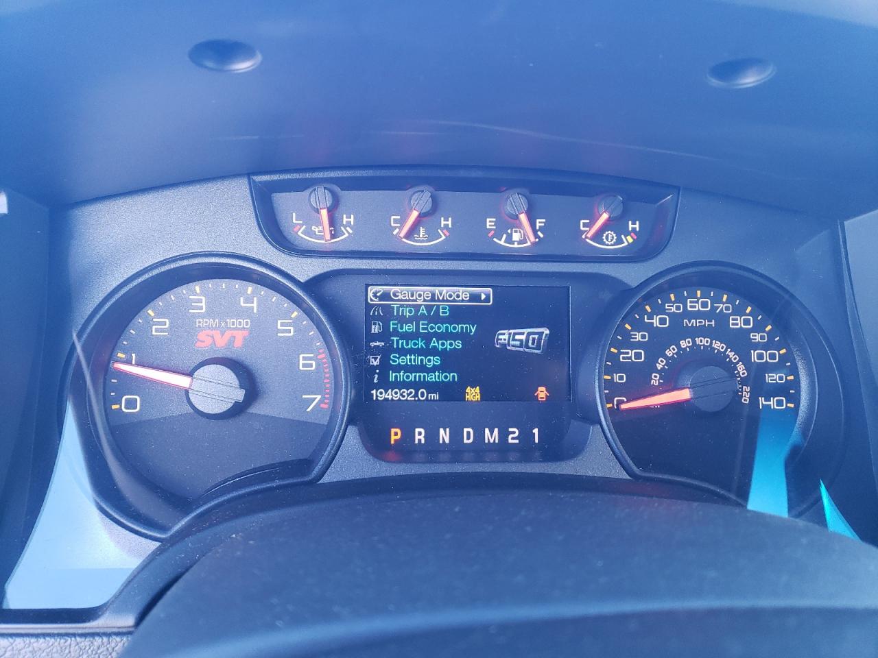 FORD F-150 SVT RAPTOR