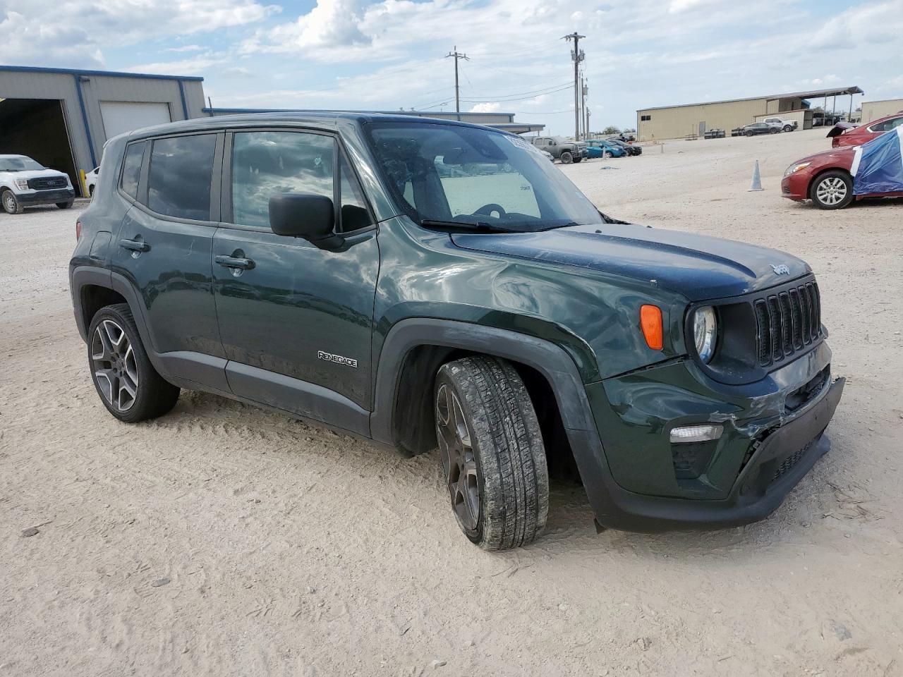 Lot #3318078377 2021 JEEP RENEGADE SPORT