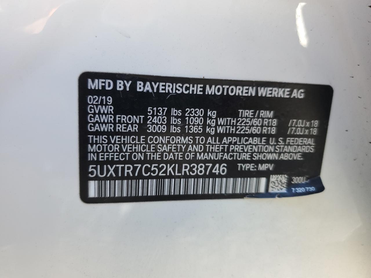 BMW X3 SDRIVE30I