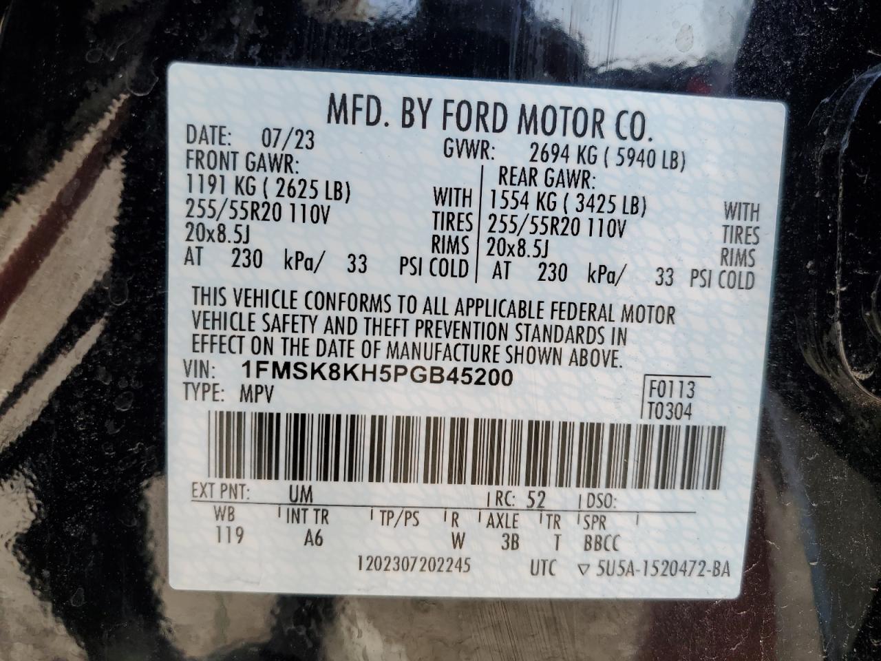 FORD EXPLORER ST-LINE